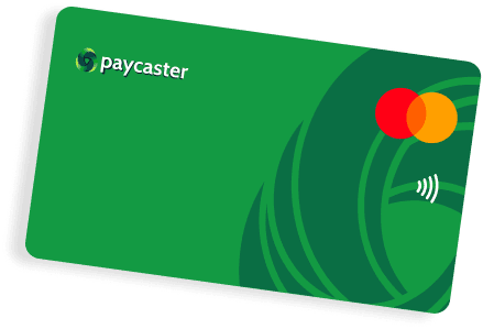 Tarjeta Paycaster Mastercard